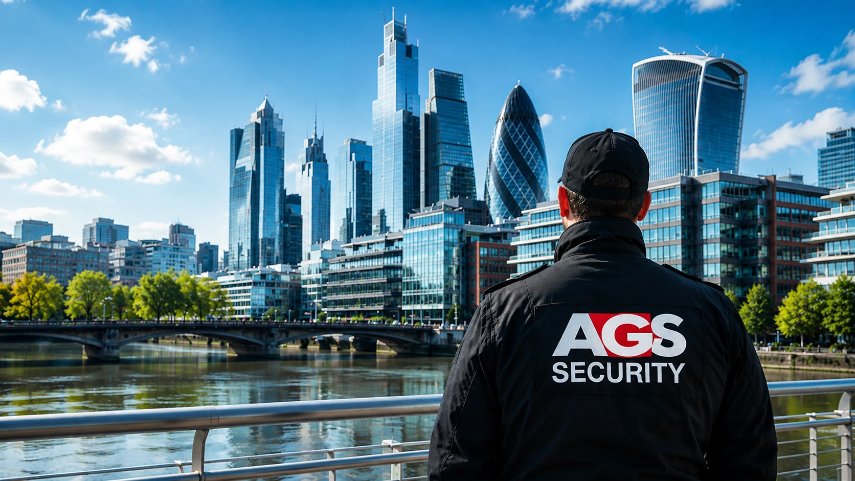 AGS Security officer providing commercial security services across the UK