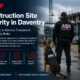 AGS Security construction site security case study in Daventry, Northamptonshire, featuring K9 security and proactive site patrols