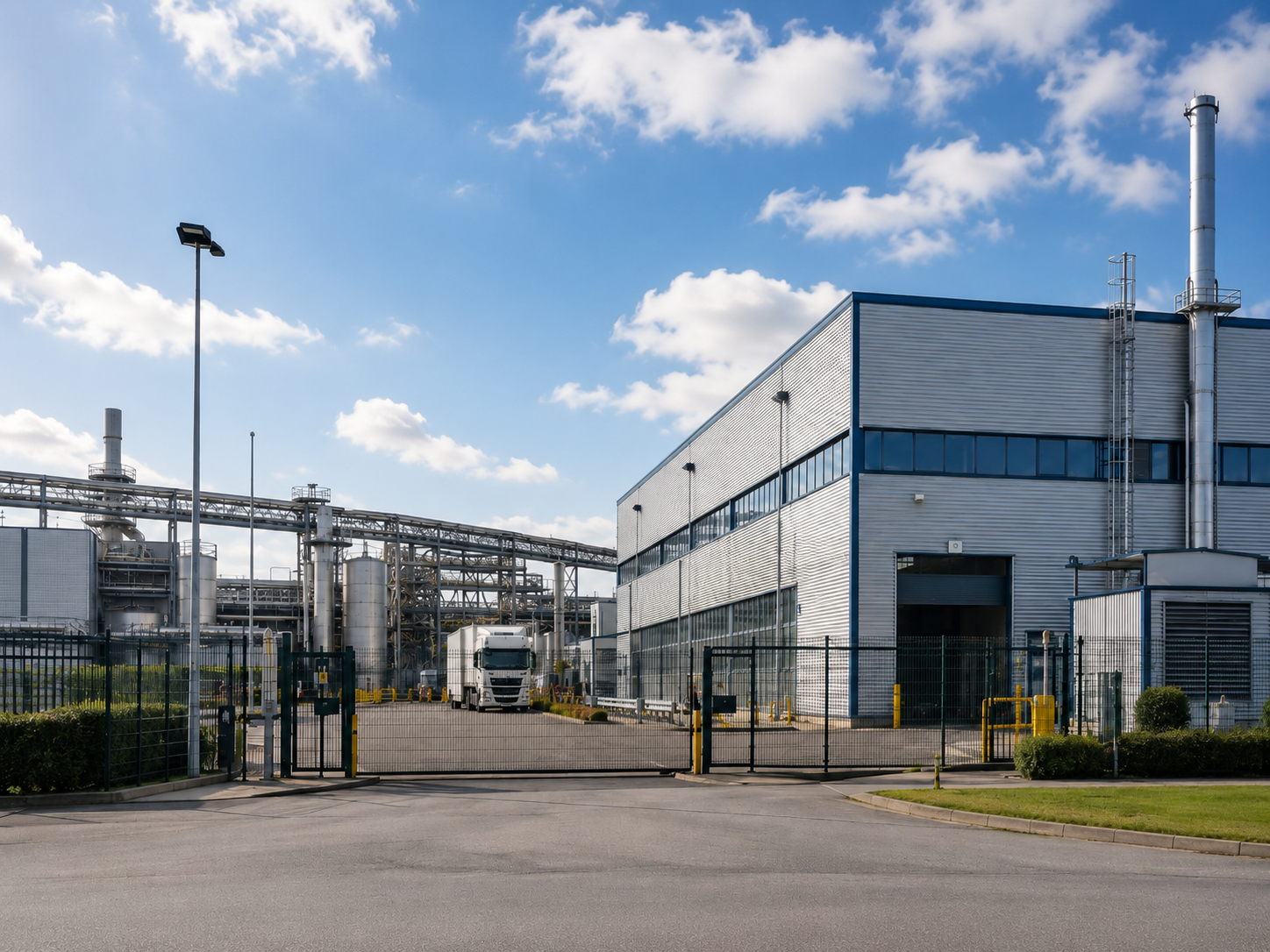 Manufacturing and industrial security services for UK factories and production facilities