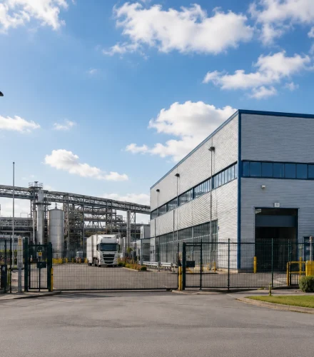 Industrial site security services for UK factories, plants and production facilities from AGS Security